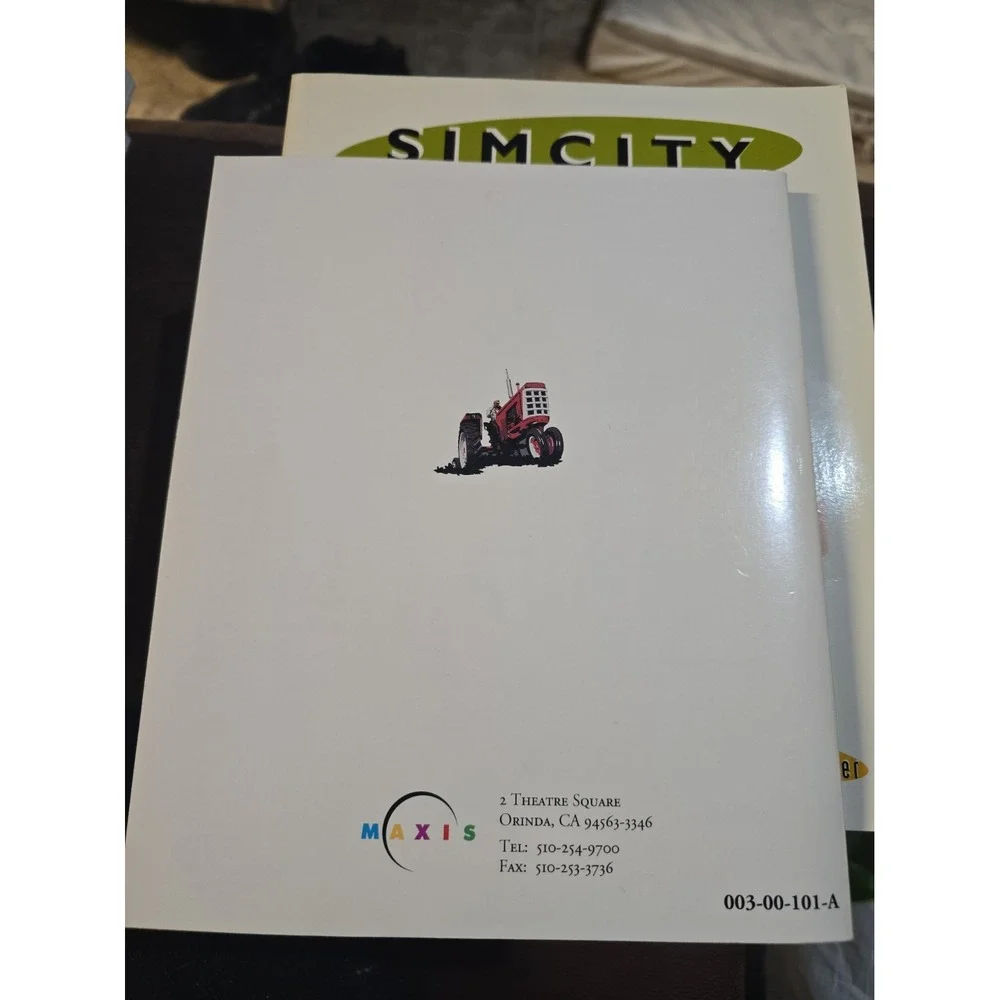 SimCity Game Manuals Lot Of 5 Books 3000, 2000, Farm, Strategies & Secrets Used